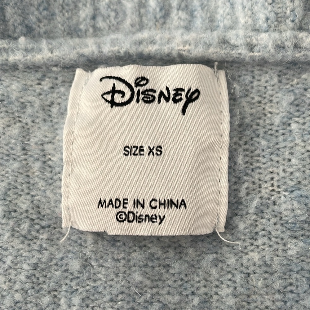 Light blue Disney stitch cardigan XS - Picture 3 of 3